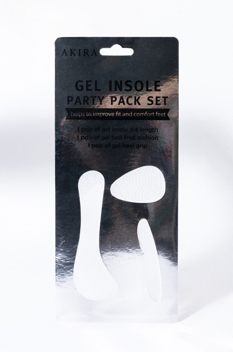 PARTY ON GEL INSOLE SET