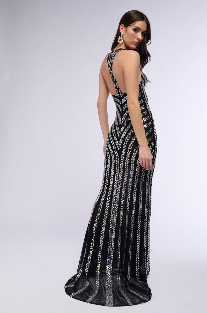 EVERLY EMBELLISHED MAXI DRESS