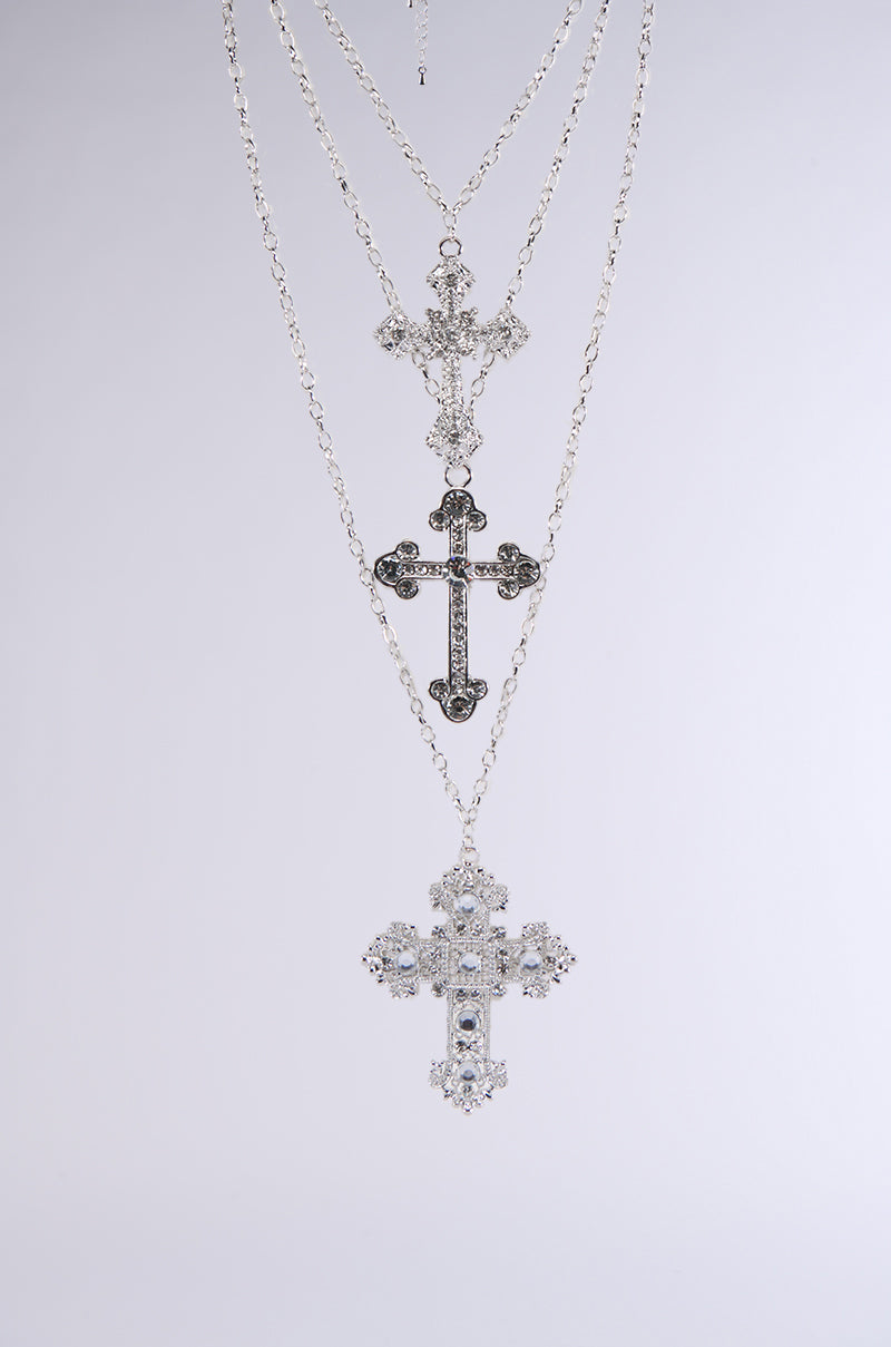 CROSS MY HEART NECKLACE