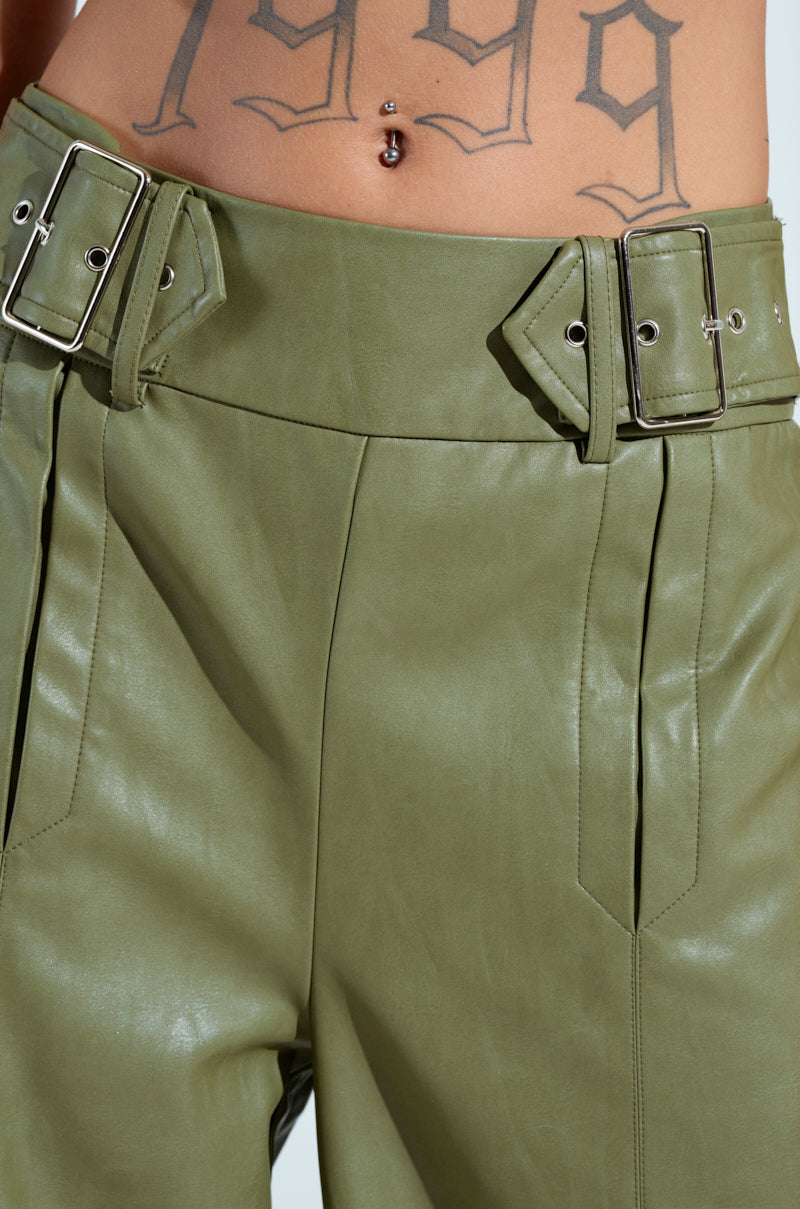 AMY TROUSER IN OLIVE