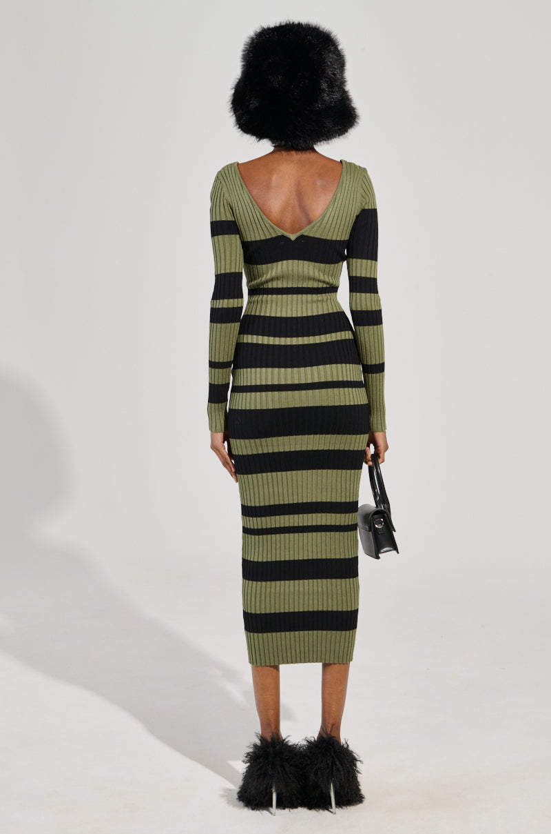 DESTINATIONS SWEATER DRESS