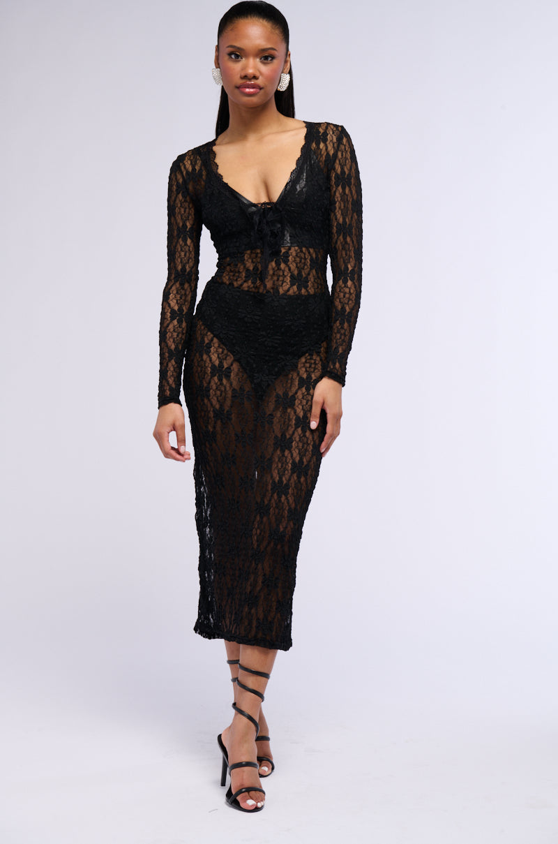 LIZZIE LACE MAXI DRESS