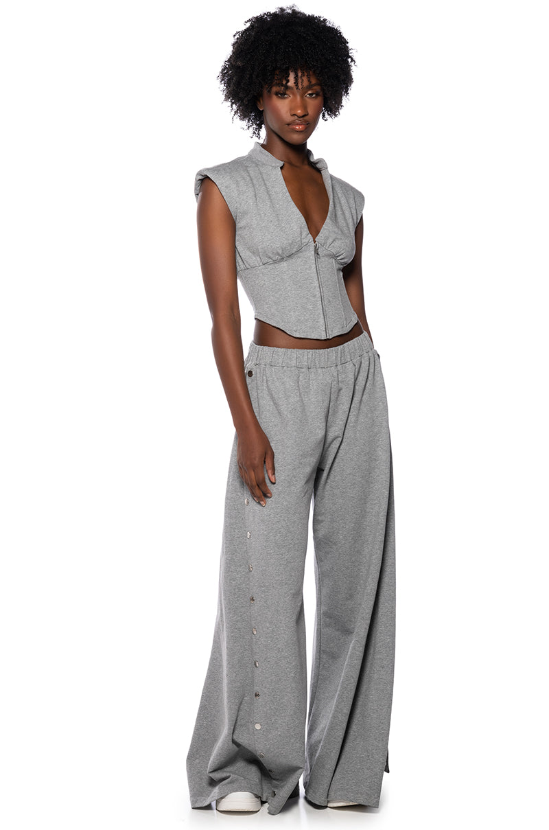 LONDYN OPEN SIDES SWEATPANT