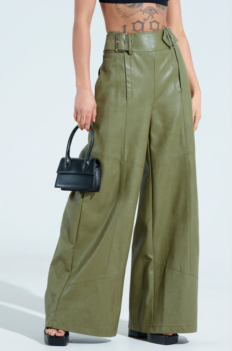 AMY TROUSER IN OLIVE