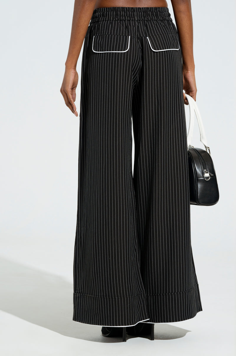 STRICTLY BUSINESS PINSTRIPE PANT