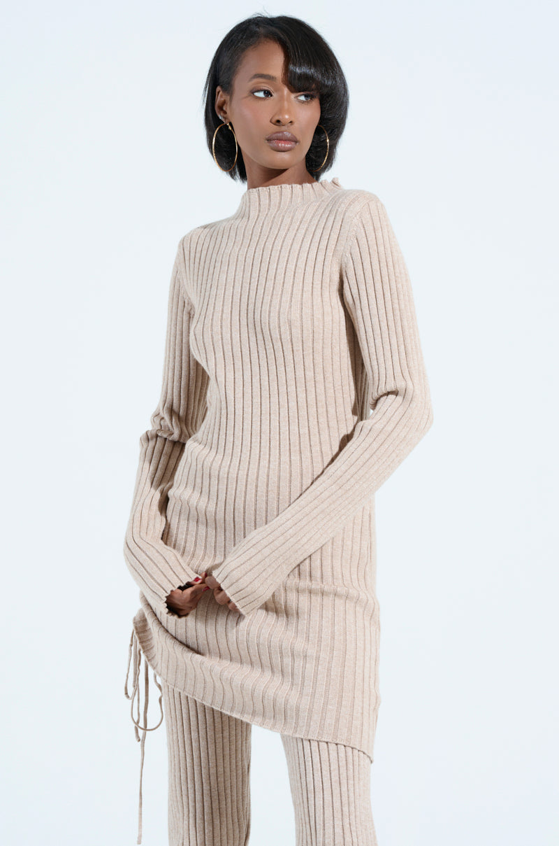 CHIC IS MY MIDDLE NAME KNIT DRESS