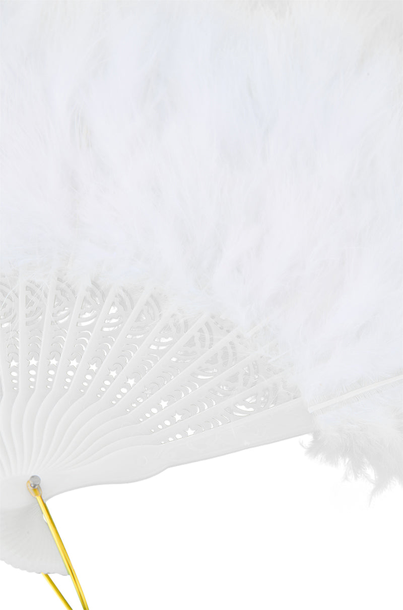 ANGELIC FEATHER FAN