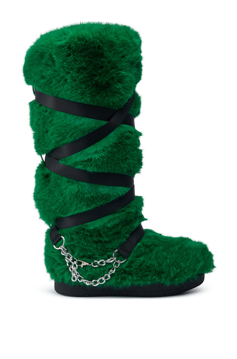 AZALEA WANG TZILA GREEN BOOT