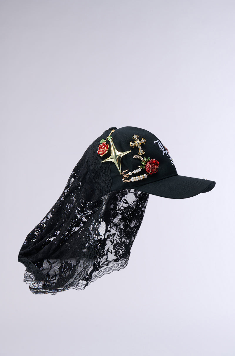 CITY GIRL LUXE BROOCH HAT