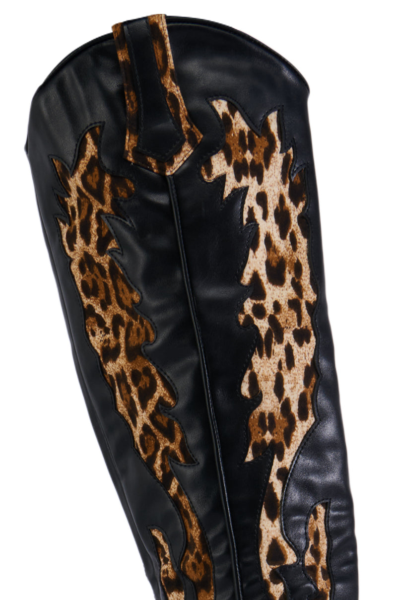 AZALEA WANG BRIGGS LEOPARD BOOT