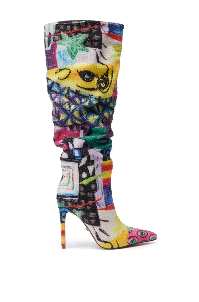 AZALEA WANG JONEL MULTI STILETTO BOOT