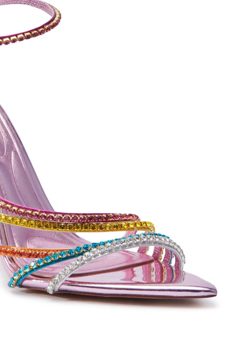 AZALEA WANG CELSA MULTI EMBELLISHED SANDAL