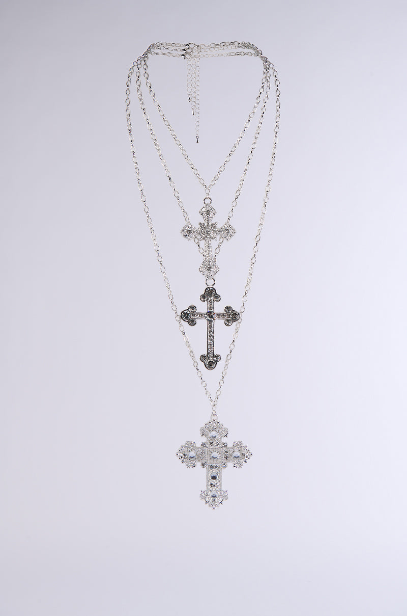 CROSS MY HEART NECKLACE