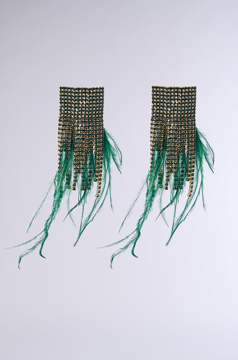 PENELOPE FEATHER EARRING