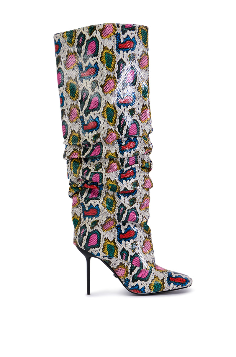 AZALEA WANG POKEY MULTI SNAKE BOOT