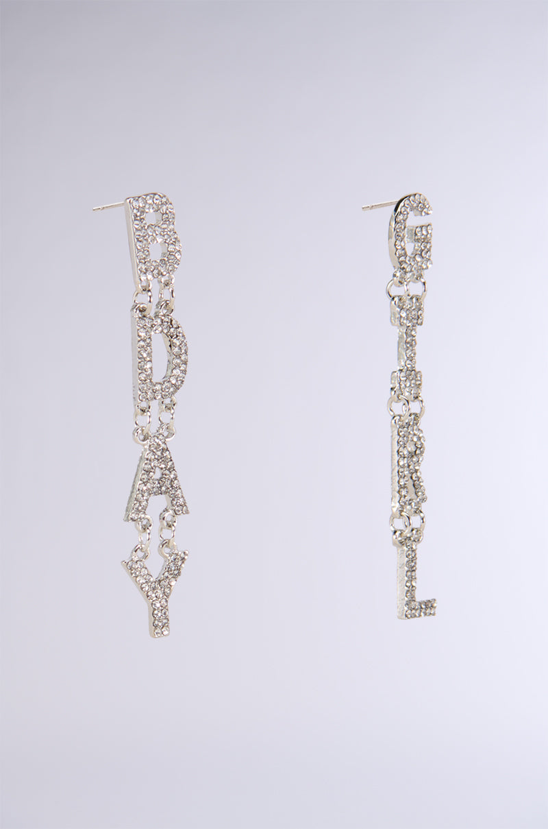 ALL EYES ON ME RHINESTONE DROP EARRINGS