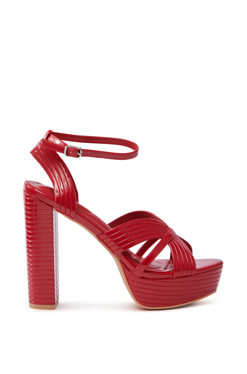 AZALEA WANG STANLEY RED SANDAL