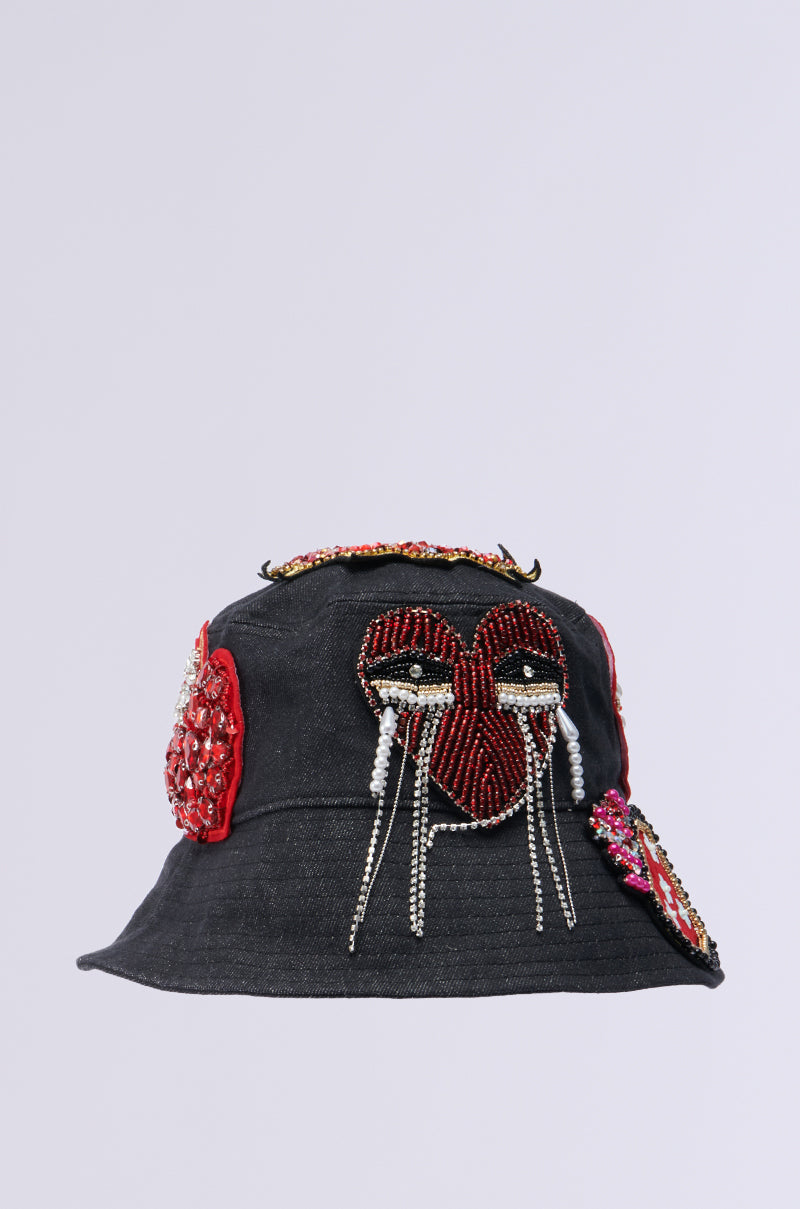 WITH LOVE PATCH BUCKET HAT