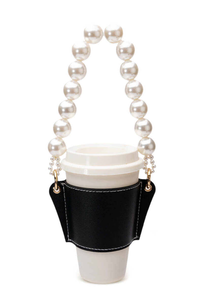 HOLD MY DRINK BEADED CUP HOLDER