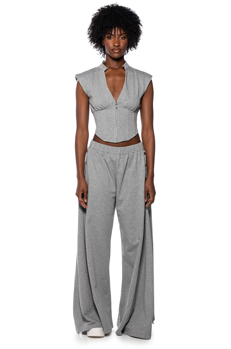 LONDYN OPEN SIDES SWEATPANT