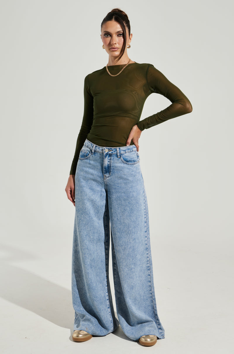 DREAMER WIDE LEG JEAN