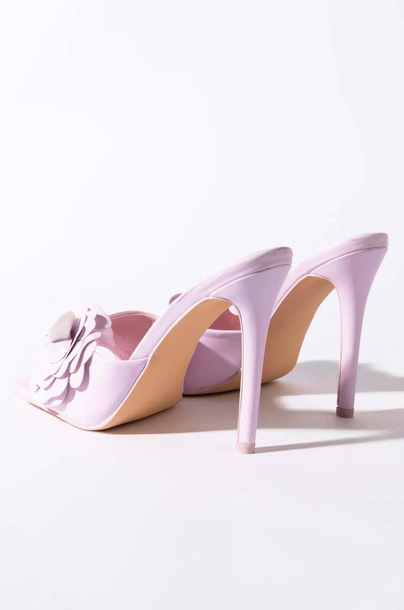AZALEA WANG NICE GIRL STILETTO SANDAL IN PINK