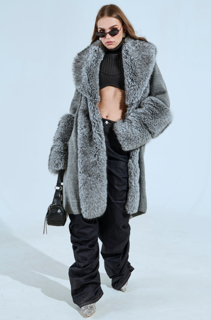 RICH FLEX LONG CARDIGAN
