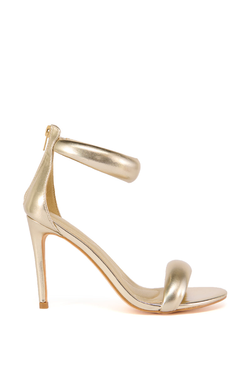 AZALEA WANG MIDNA GOLD SANDAL