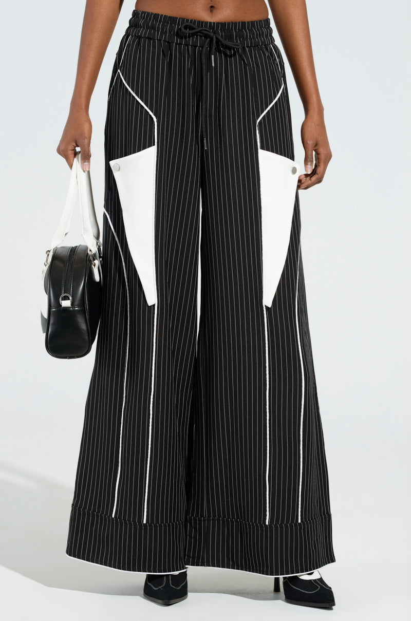 STRICTLY BUSINESS PINSTRIPE PANT