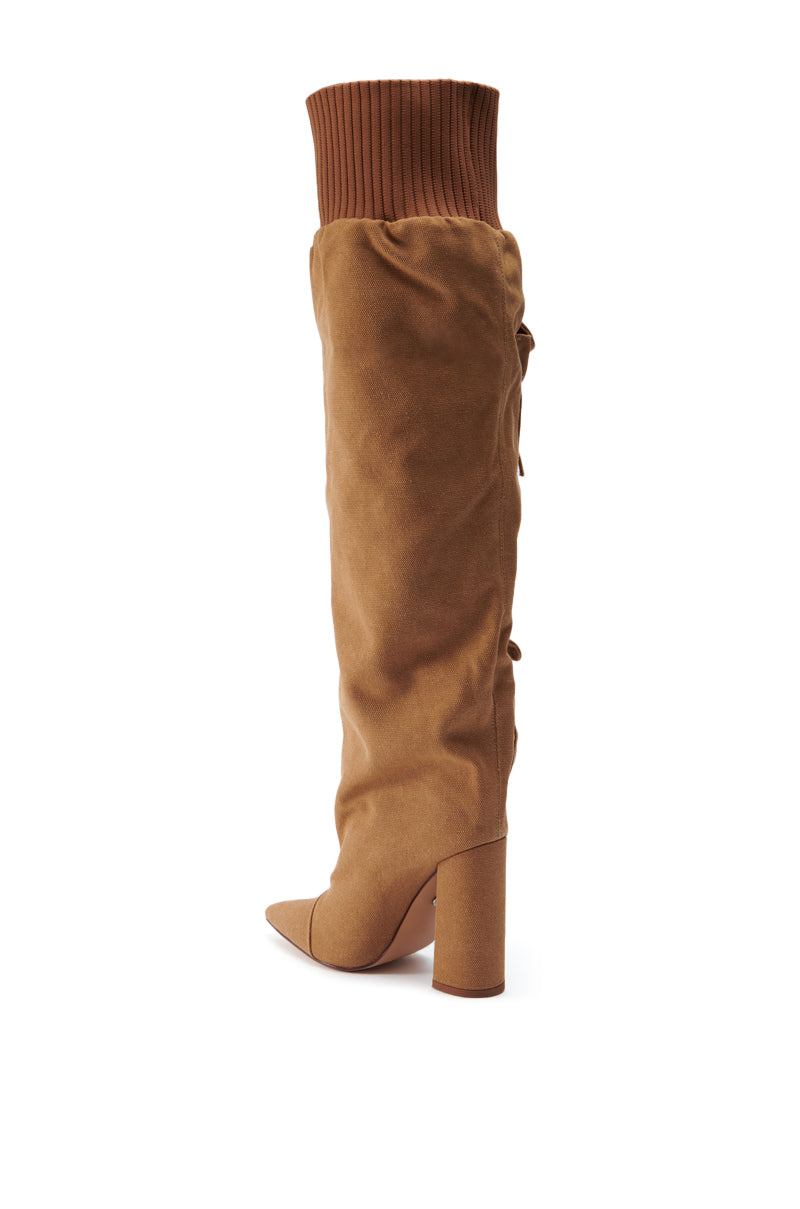 AZALEA WANG JITNEY TAN BOOT