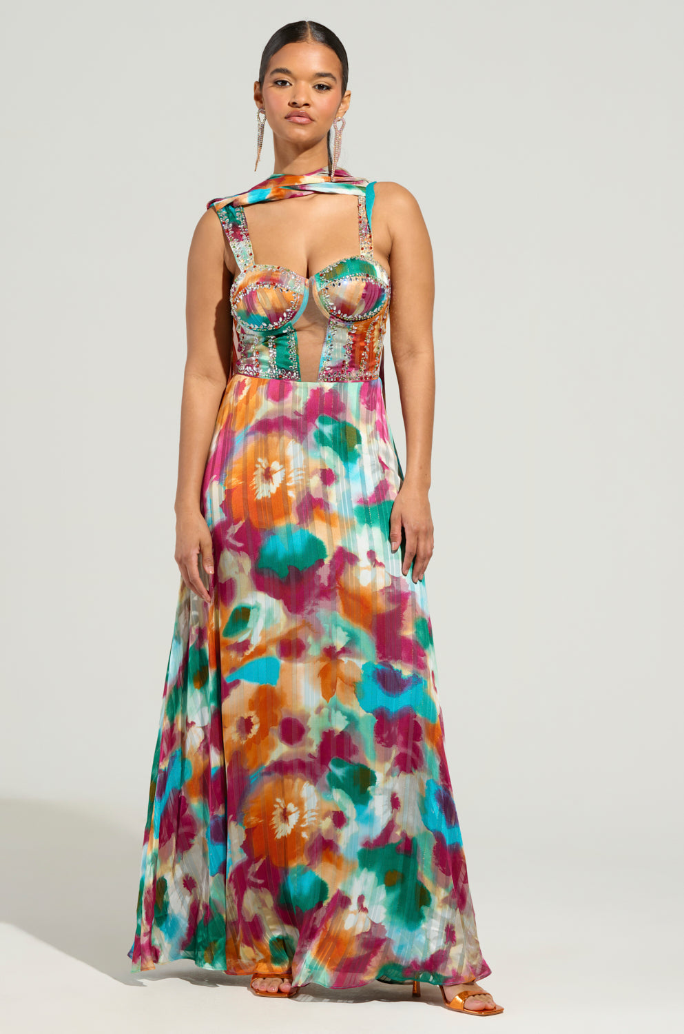 ON THE RUN MAXI DRESS