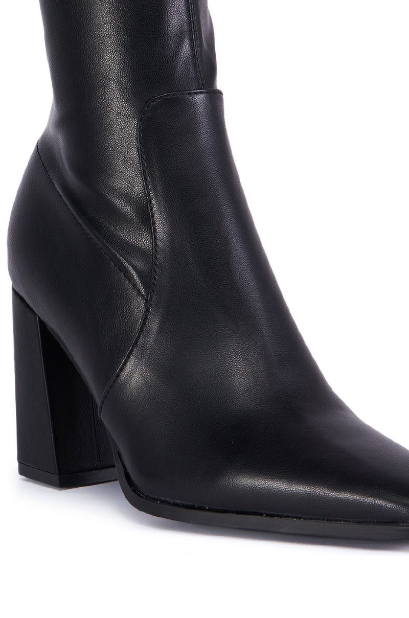 AZALEA WANG ZAID BLACK CHUNKY BOOTIE