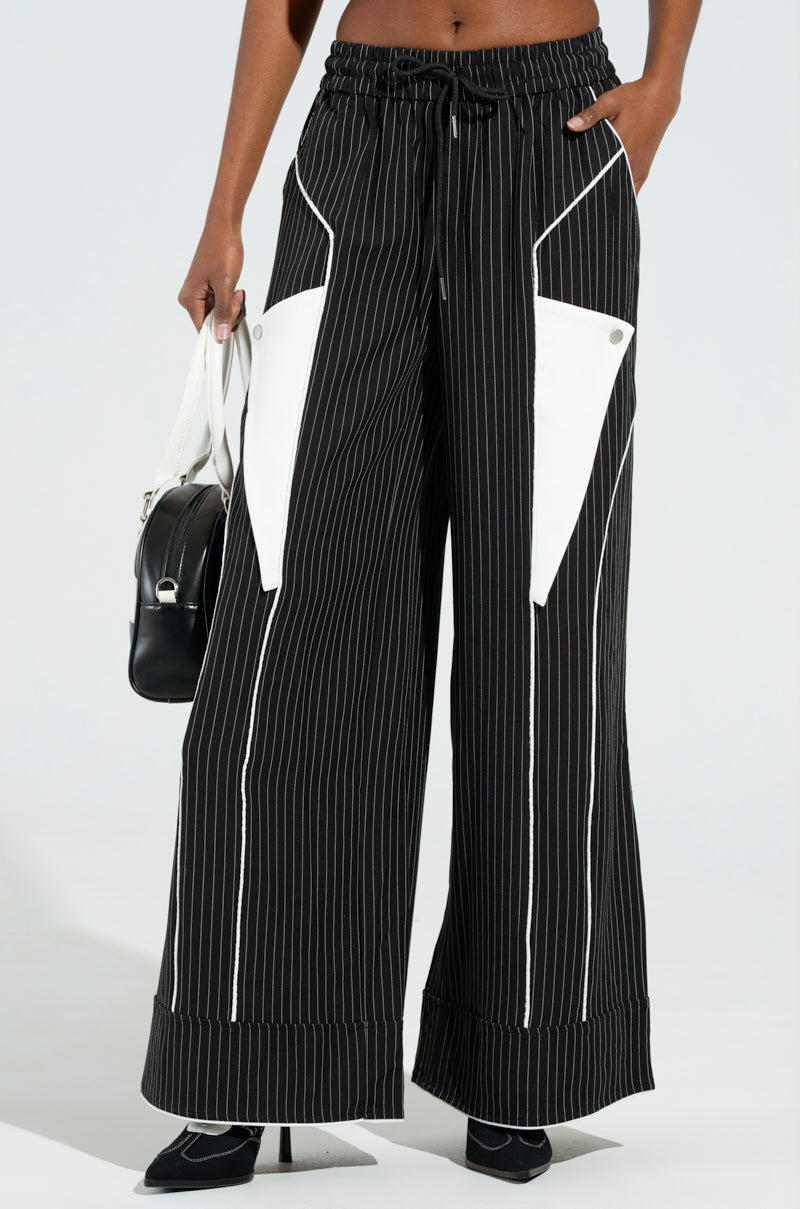 STRICTLY BUSINESS PINSTRIPE PANT