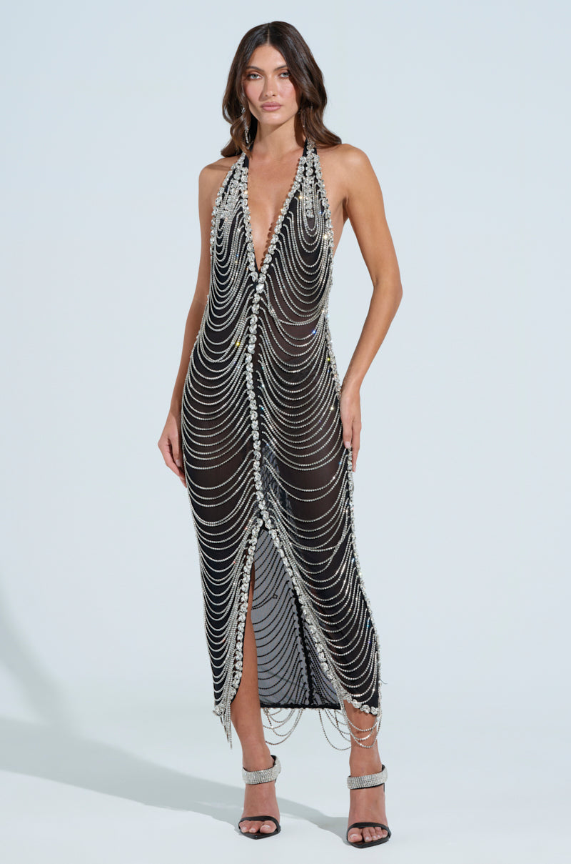 TALK IT OVER MAXI DRESS