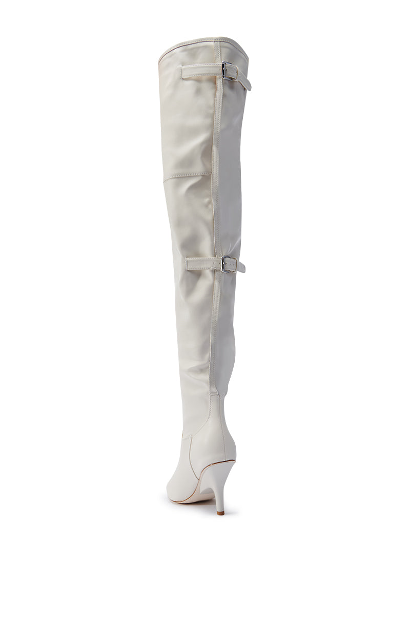 AZALEA WANG BACKER BONE OVER THE KNEE BOOT