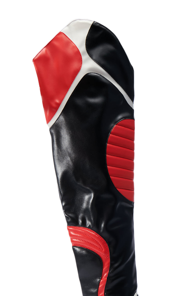 MANTRA RED RACER STILETTO BOOT