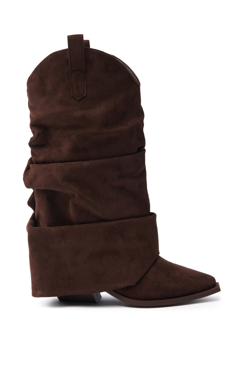 AZALEA WANG HAWKSTON BROWN BOOTIE