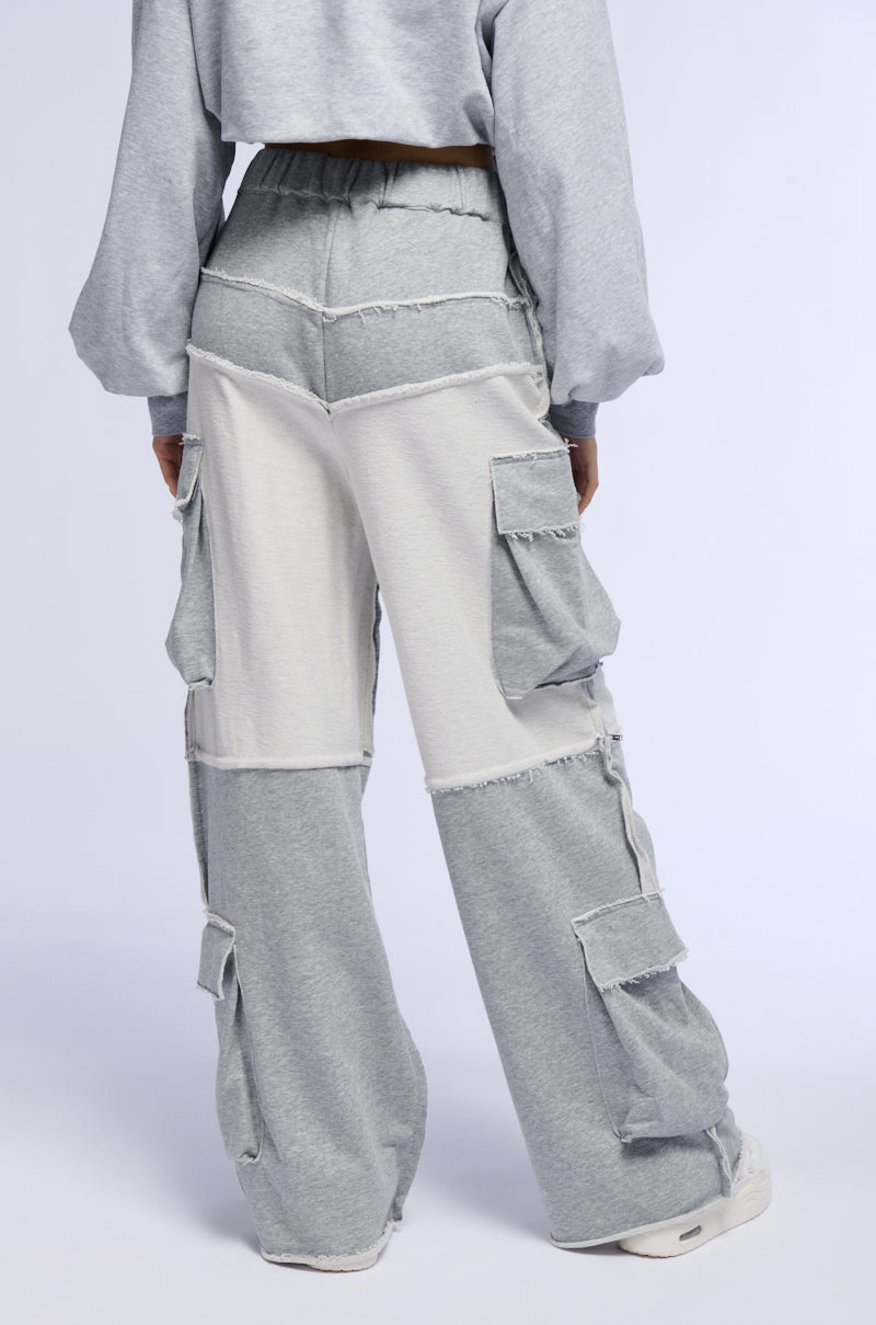 FASHION FORWARD WIDE LEG SWEATPANT