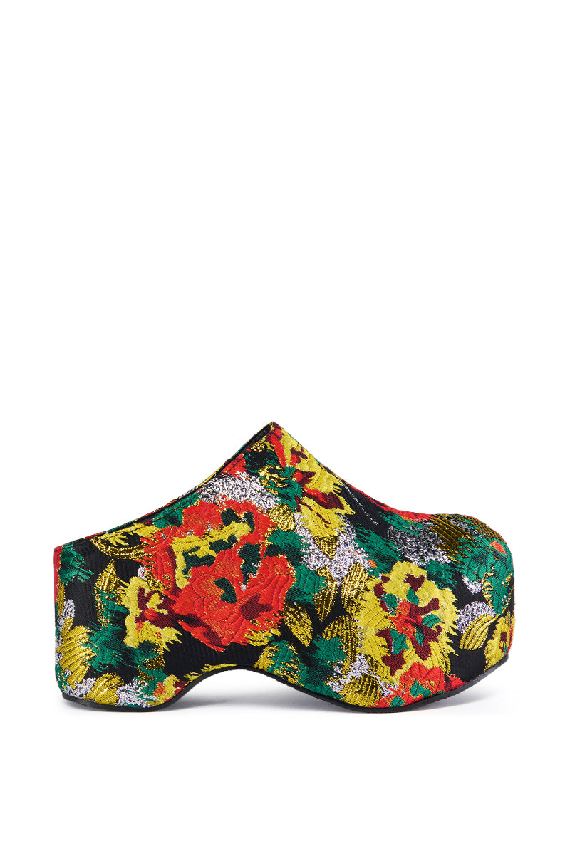 AZALEA WANG VESTA MULTI BROCADE CLOG