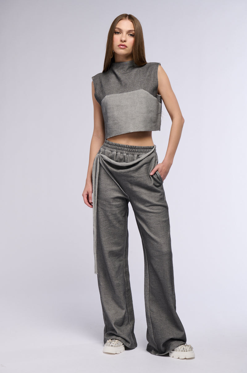 MAIA WIDE LEG JOGGER PANT