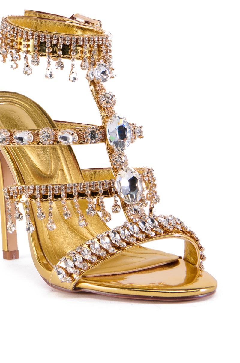 AZALEA WANG BAPTISTA GOLD SANDAL