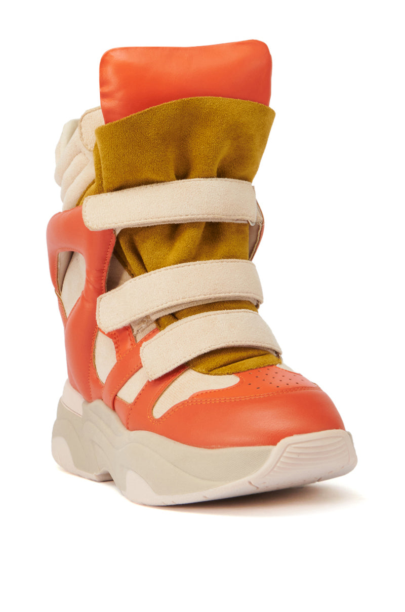 MARANTO CHUNKY ORANGE SNEAKER