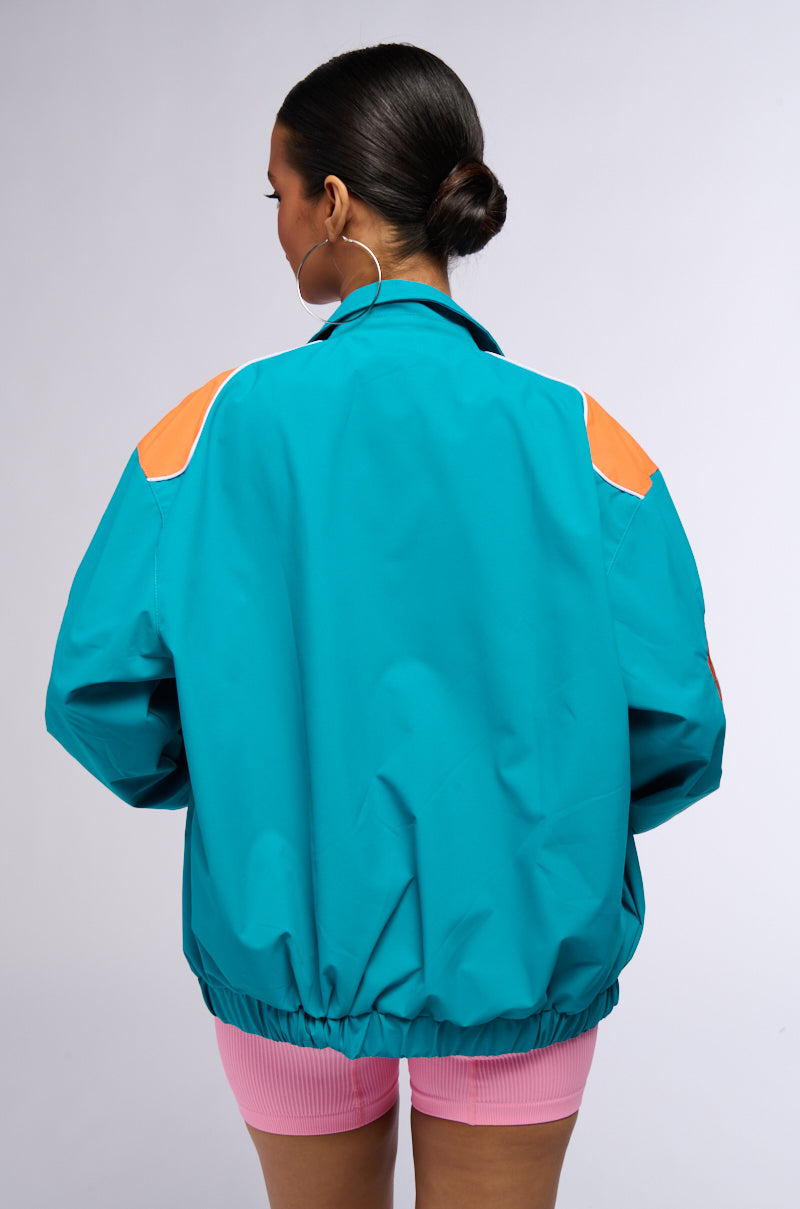 ALIX PATCH WINDBREAKER BOMBER