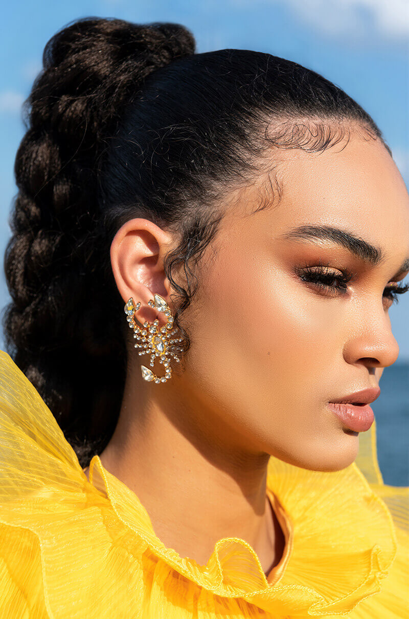 SCORPION STATEMENT EARRINGS