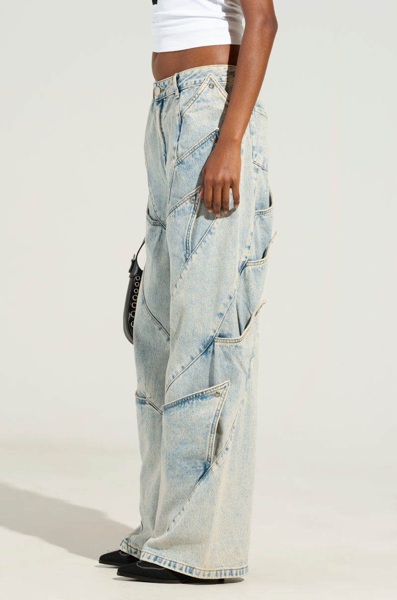 SNAP OUT OF IT DENIM PANT