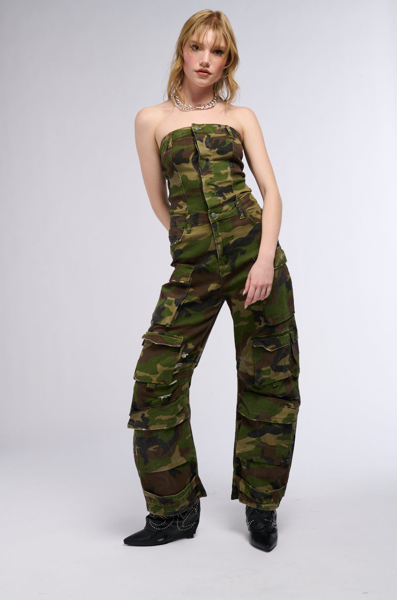 OFF DUTY CAMO JUMPSUIT