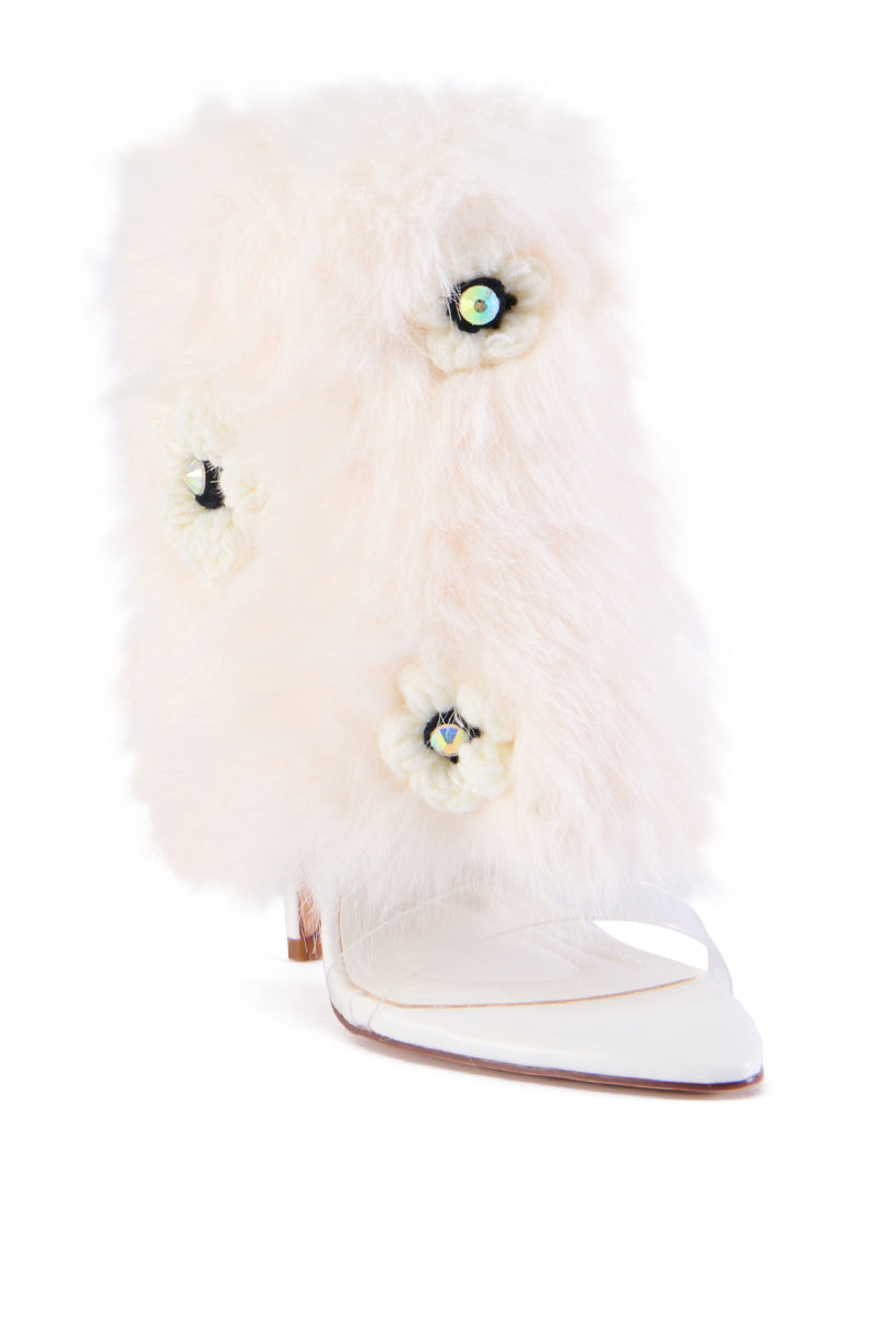 AZALEA WANG SIARA FUR SANDAL