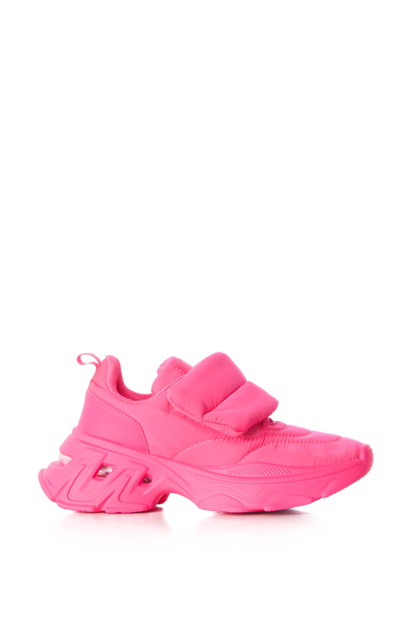 AZALEA WANG ERROL PINK SNEAKER