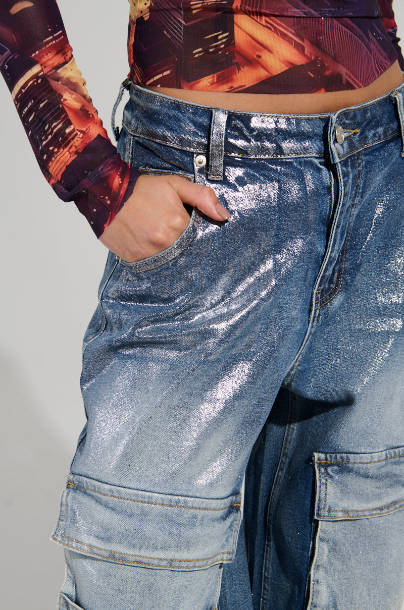 TO THE MOON DENIM PANT