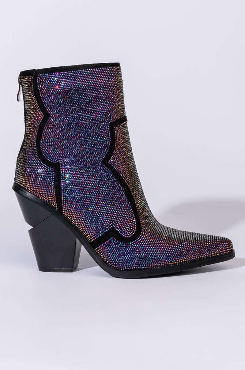 AZALEA WANG WHY SO SERIOUS CHUNKY BOOTIE IN MULTI